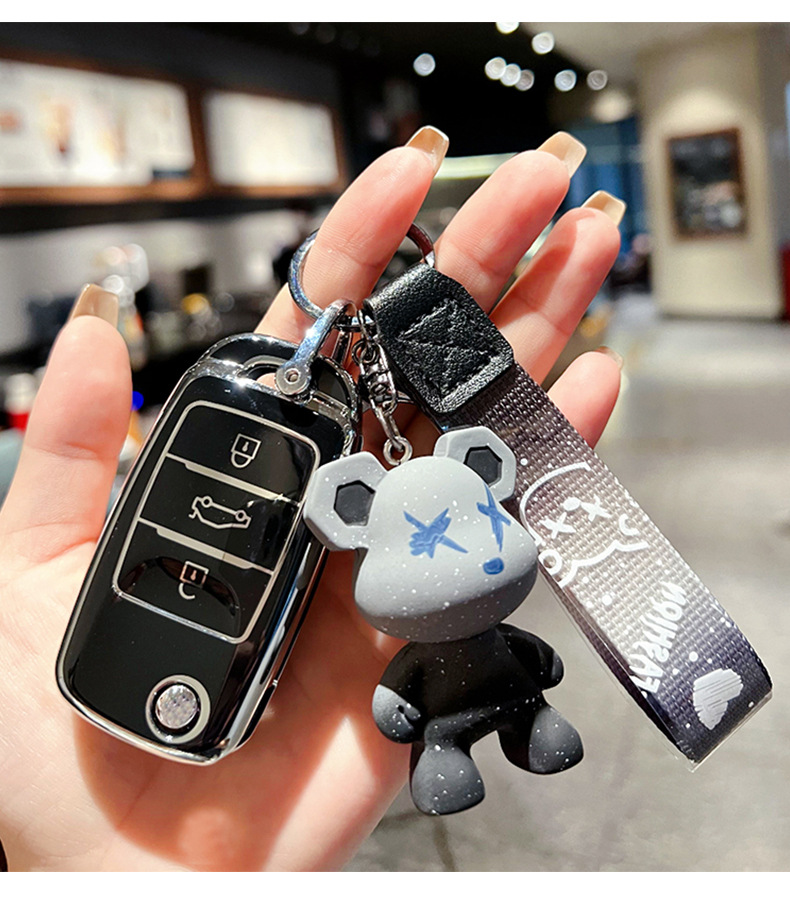 Suitable for Changan Lumin Key Case, Benben E-Star, Yuexiang V7/V3, Nuoyun Corn, Cs15, Eado Dt Key Cover
