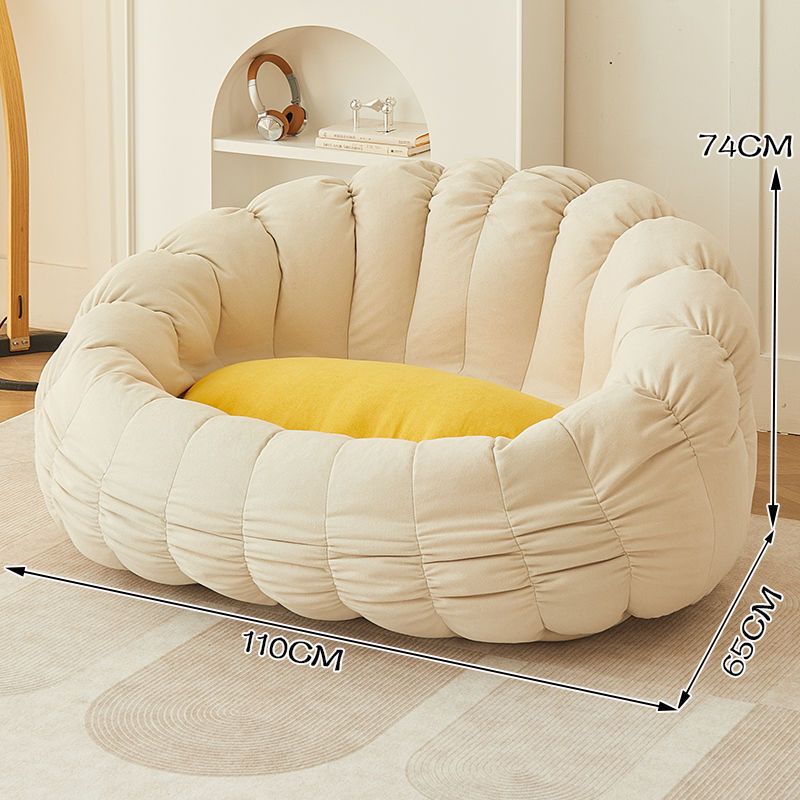 Fábrica directa sofá perezoso se puede acostar y dormir dormitorio balcón sala de estar para dos personas en el suelo bolsa de frijoles