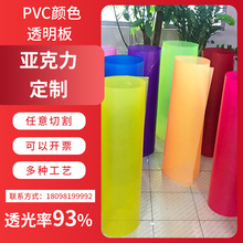 ��ɫ͸������ƬPVC��ɫ�zƬ��������pp��͸��PMMA�ЙC�����厧Ĥ