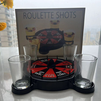 Российский счастливчик на колесах вина, поворот, музыка пить, игра Ktv Bar Night Shop Prop