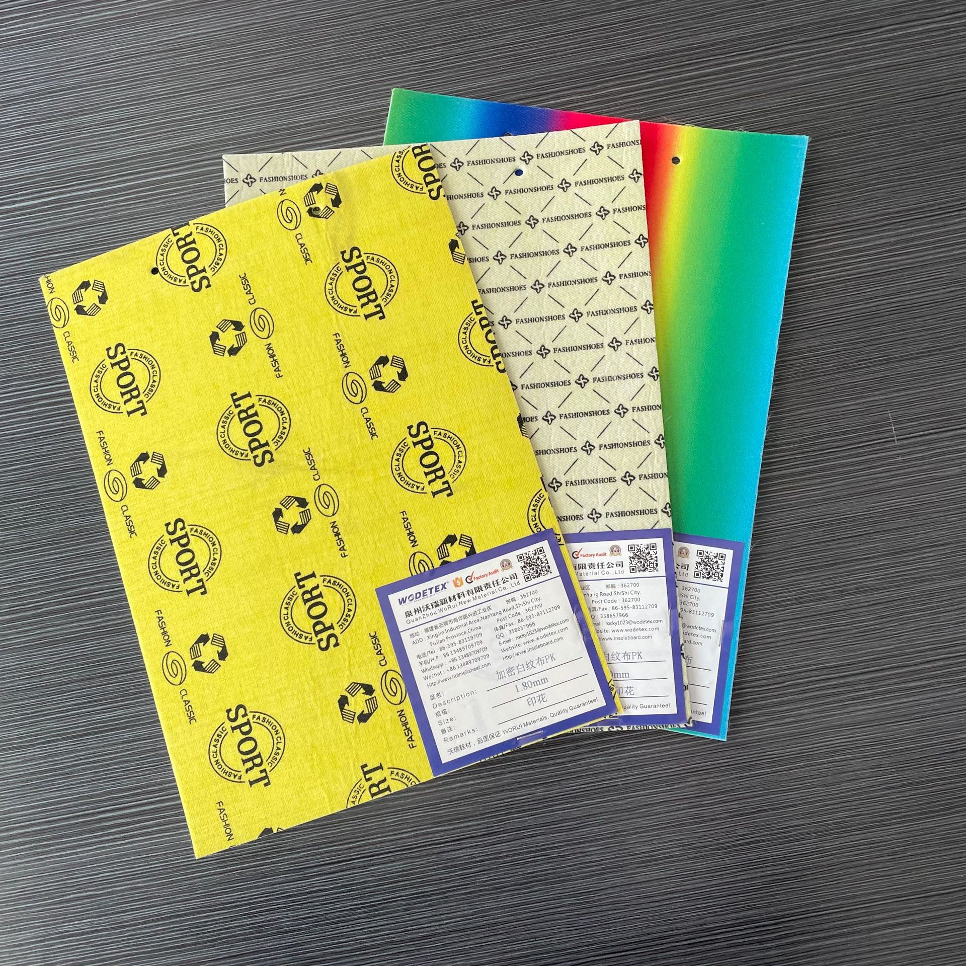 厂家直供拉邦中底布 无纺布风车纹鞋材辅料