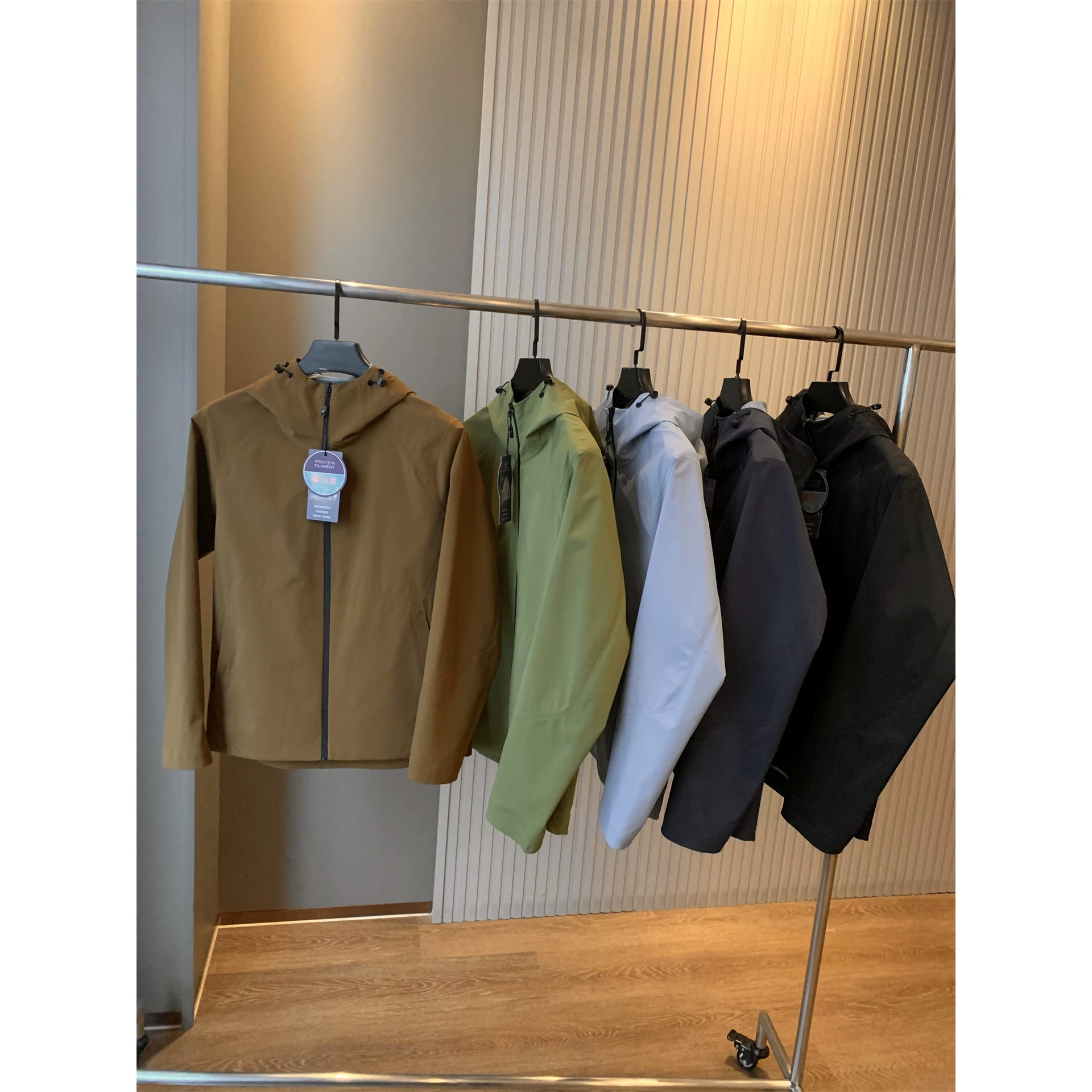 Функциональное снаряжение для наблюдения за птицами на открытом воздухе! Ветрозащитный и устойчивый к разрыву! Новая весенняя мужская куртка с капюшоном.