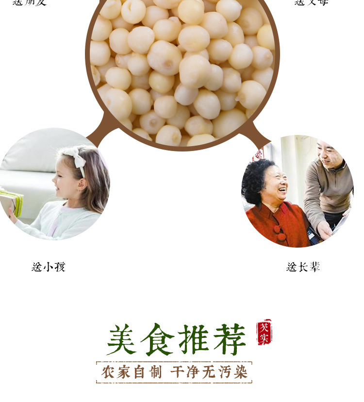 Fresh Gorgon Fruit Qian Shi 芡实 Hand Peeled Euryale Ferox Seeds Ready to Eat 500g quality and texture