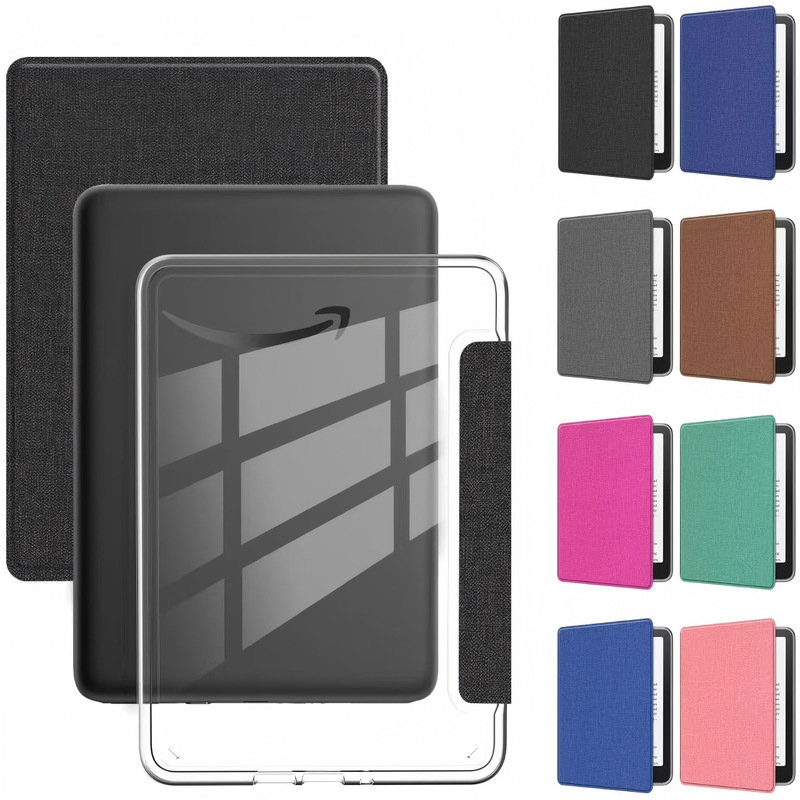 Suitable for K985/K658 Kindle Protective Case, Magnetic Edge-Sealed Transparent Acrylic Kpw E-Book Protective Case