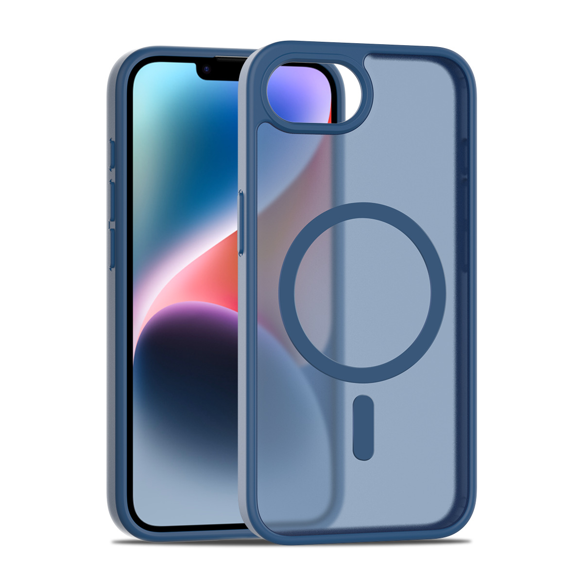 Aplicable iphone16E funda de succión magnética cerveza funda para teléfono móvil escudo plateado sensación de piel 2.0mm Apple 16SE4 funda para teléfono móvil anti-caída