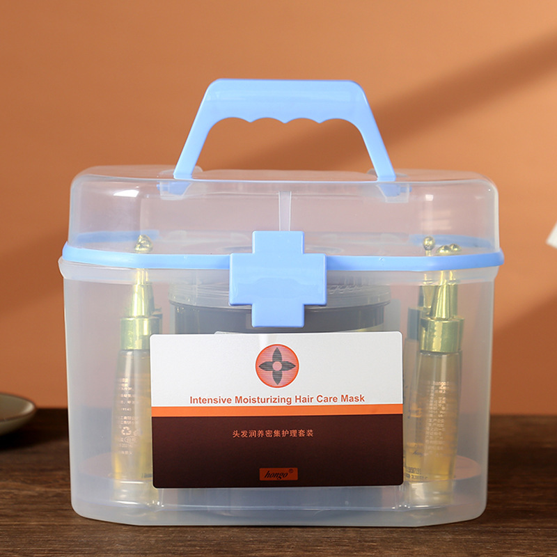 Hongo Han Gao Hair Savior Hair Mask Anti-Frizz Treatment Oil Cream Smooth Conditioner Care Set Hongo Han Gao Hair Savior Hair Mask Anti-Frizz Treatment Oil Cream Smooth Conditioner Care Set