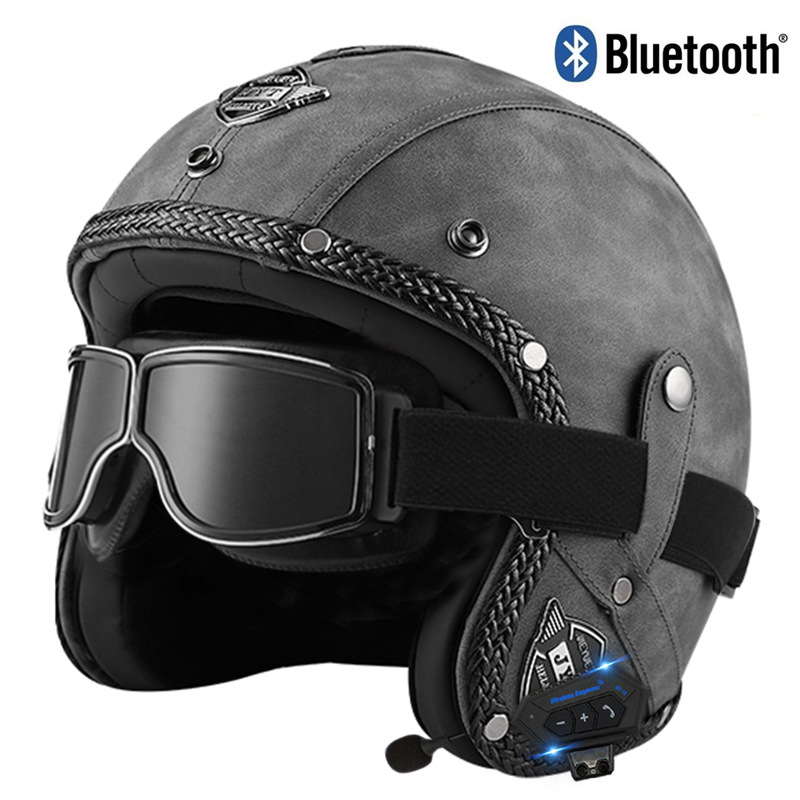 그레이 + 스퀘어 레트로 미러 + 블루투스