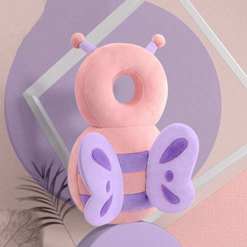 Almohada anti-caída del bebé reposacabezas Protección Infantil Niño anti-colisión tapa de terciopelo de cristal de juguete multifuncional almohada del bebé image 10