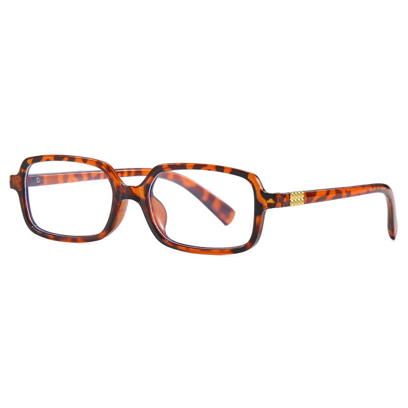 Gafas de sol cuadradas de montura pequeña, estilo retro y protección UV