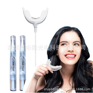 Jingqu Teeth Whitening Kit Teeth Whitening Instrument Kit Teeth Whitening Instrument Kit Whitening Line Lamp Available Cross-Border