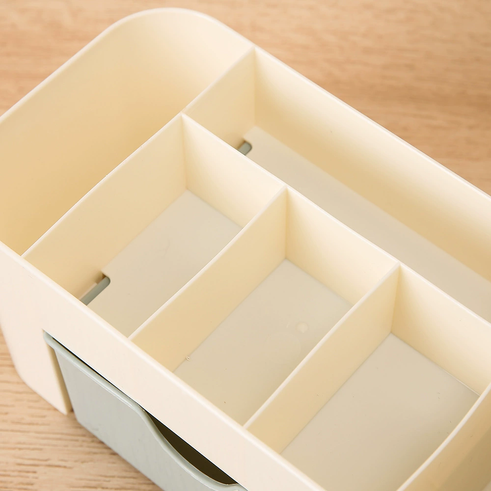 Table ring, earrings, storage box, plastic necklace, dressing table