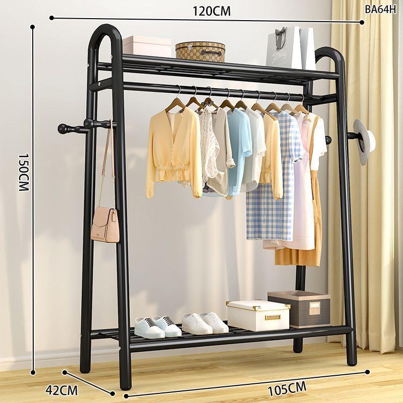 120cm [블랙아이언] 사이드후크 4개 + 상하 이중망