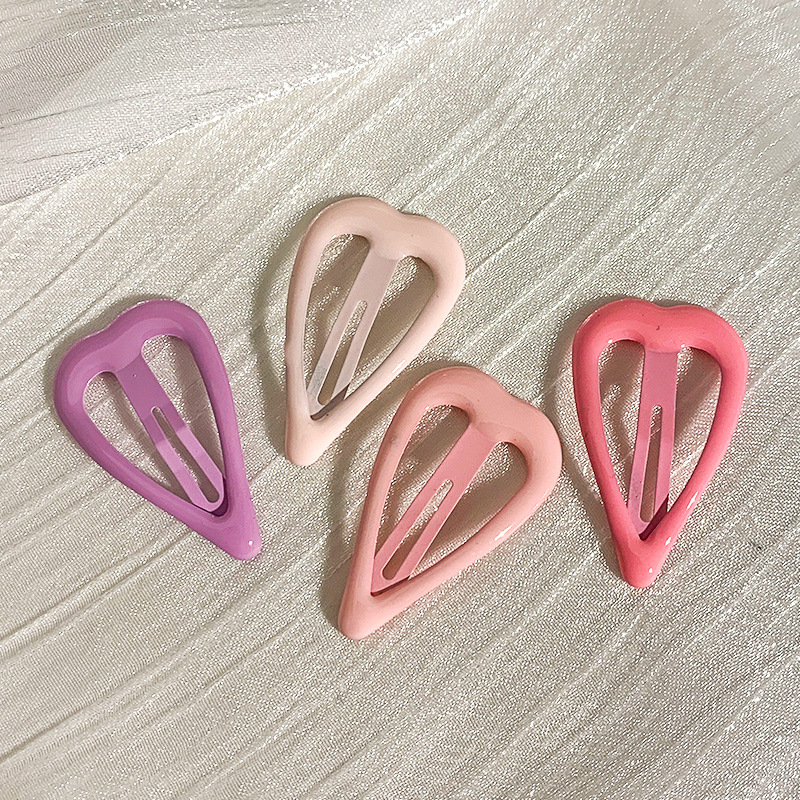 Horquilla para niños metal chica Arco Iris BB clip lindo lado roto pelo bebé horquilla niña infantil estrella de cinco puntas image 7