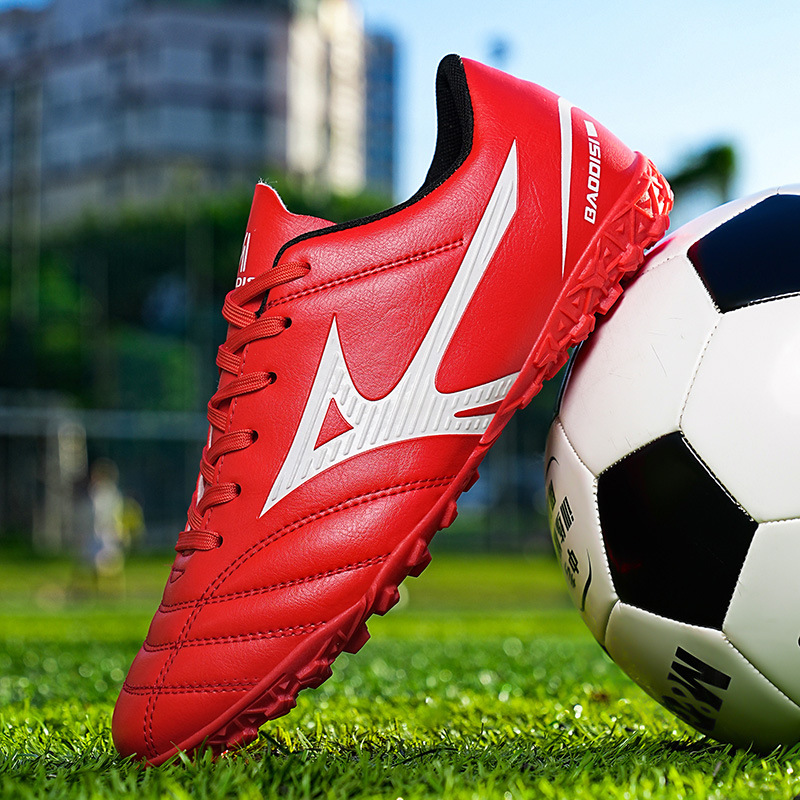 Fabricante de Origen, Venta al por Mayor, Zapatos de Fútbol para Hombre, Adolescentes, Niños, Estudiantes de Primaria, Zapatos para Césped Artificial para Entrenamiento y Competición, Transpirables.