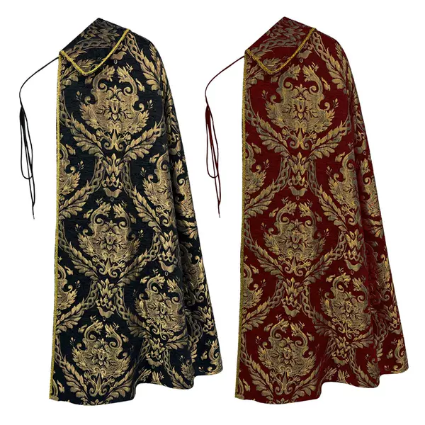 New Medieval Renaissance Aristocratic Tudor King Costume Cape Renfaire Shirt Cape