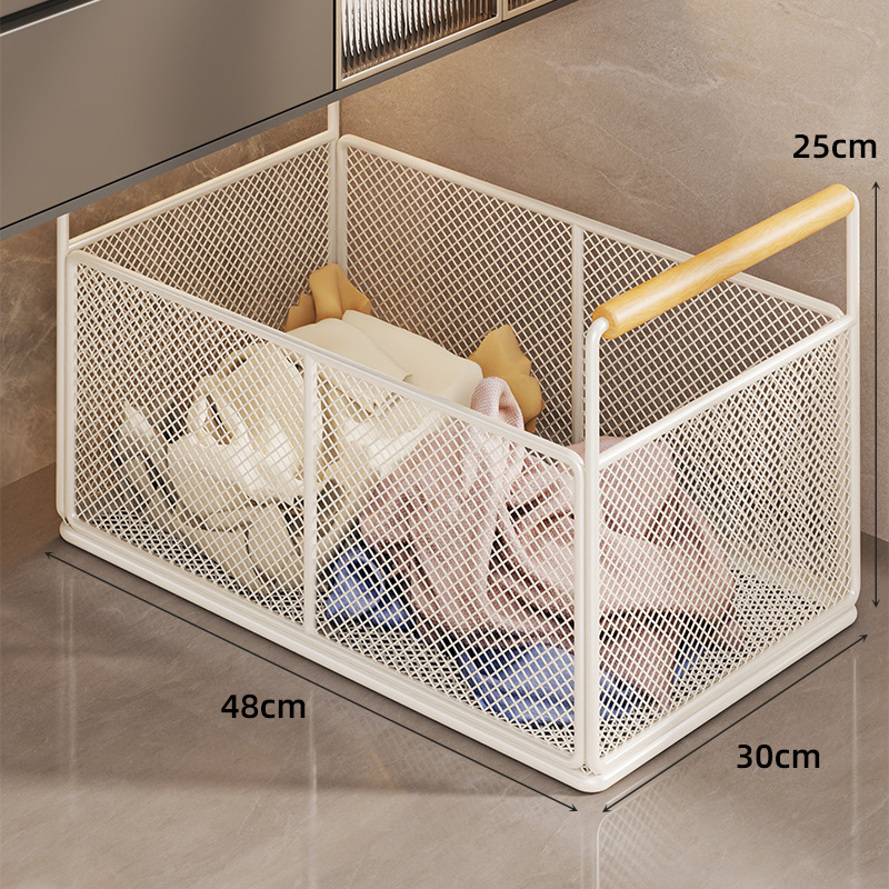 Estante Organizador Bajo Lavabo de Hierro Móvil para Baño image 8