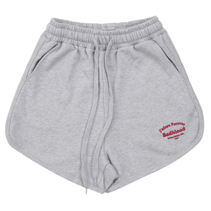 Badblood Elastic Waist Sports Shorts Casual Loose Pants Summer Women's Petite 2024 New Women's Pants Trendy