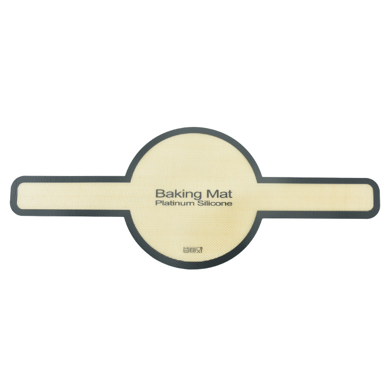 Cocina Pan para hornear estera de silicona herramienta para hornear transferencia de masa platino estera de silicona para hornear mango largo estera del Horno Holandés