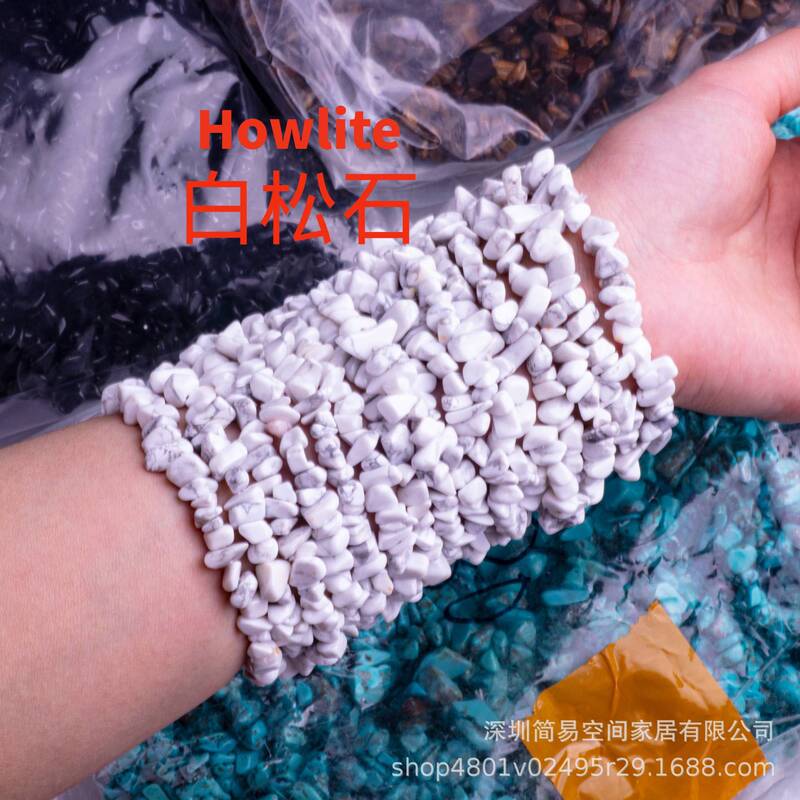 卸売り天然石水晶砂利女性チェーン手串不規則小砂利紫晶手串アクセサリー|undefined