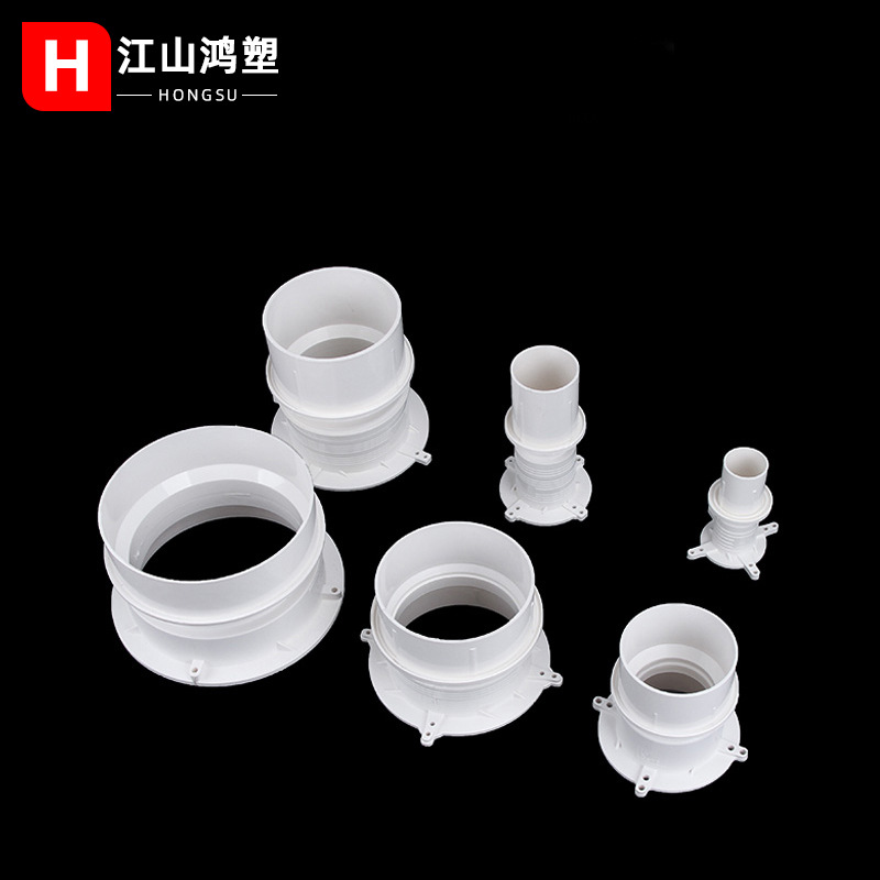 PVC incrustado manga de agua de parada conjunta directa piezas incrustadas engrosada accesorios de drenaje conjunta 50-200 especificación completa