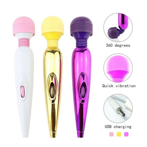 Yifeng Fairy AV Stick USB Charging Speed ​​Adjustable Female Masturbation Massager Vibrator Press Adult Sex Toy