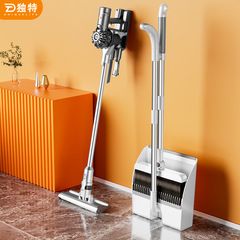 Broom and dustpan set household broom scraper anti-hair sticking dustpan sweeping device broom waste shovel