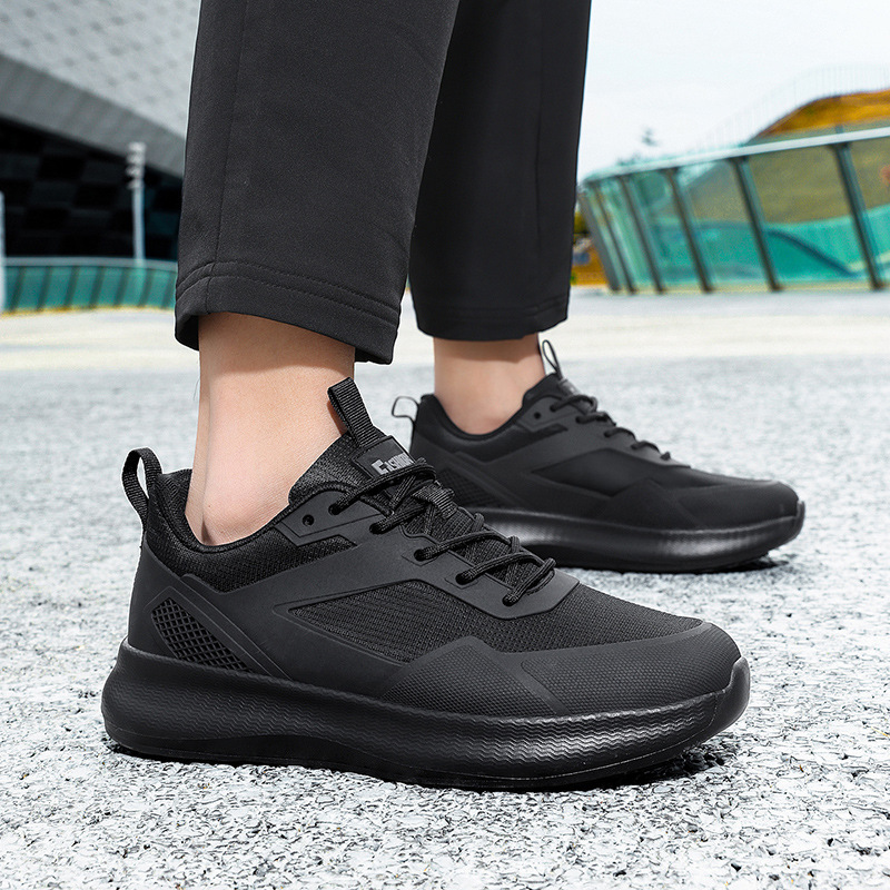 High-Quality Professional Chef Shoes in Sizes 39-47, Waterproof and Oil-Proof, Black Sports Shoes for Men, Non-Slip Training Shoes, Work Shoes High-Quality Professional Chef Shoes in Sizes 39-47, Waterproof and Oil-Proof, Black Sports Shoes for Men, Non-Slip Training Shoes, Work Shoes