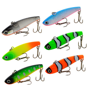 6 PCS Paddle Tail Fishing Lure Soft Baits Black Drum Mangrove Jack Fresh Water Fishing Lure