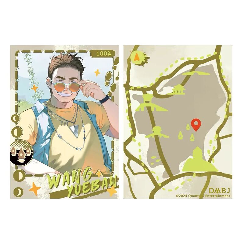 Official Genuine "Tomb Raider Notes" Series of Characters such as Flowers Above/Winter Snow in the Month