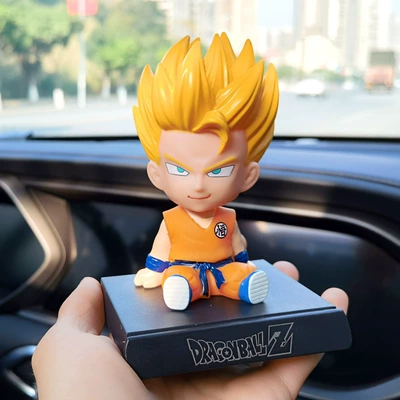 Foreign Trade Export – Car ornaments - -shaking-headed-saiyan