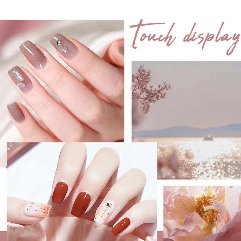 Accesorios de uñas esmalte de uñas pegamento traje herramientas de uñas traje 18 colores esmalte de uñas pegamento herramientas 36w lámpara de uñas