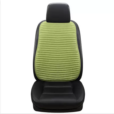 Seat cushion, seat cover of three, summer single seat - green-backrest-2-piece-set