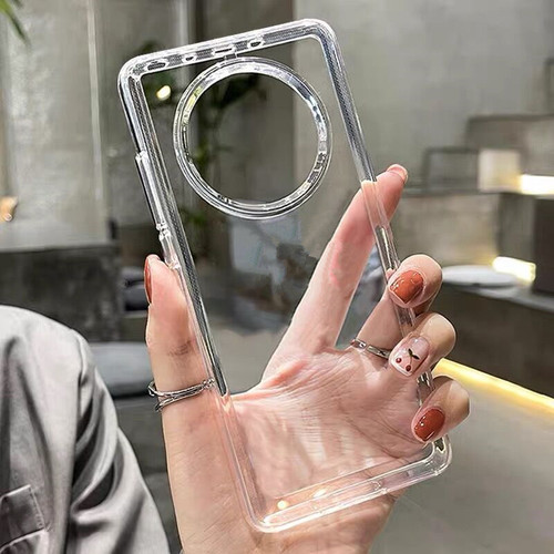 Space Shell Compatible with Huawei Mate 60 Phone Case, High Transparency Acrylic, Honor Magic6 Hard Case, Full Coverage for Pura70