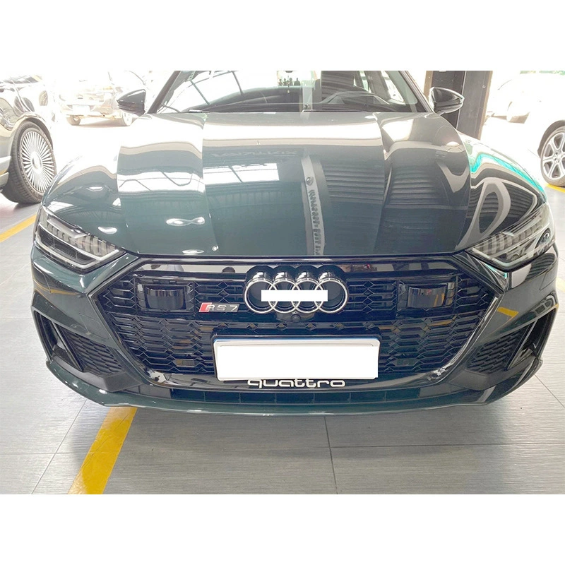 Подходящий для Audi A7/A7L улучшение в размерах RS7 решётка шестиугольная C8 с высокой конфигурацией ACC RS7 соты решётка