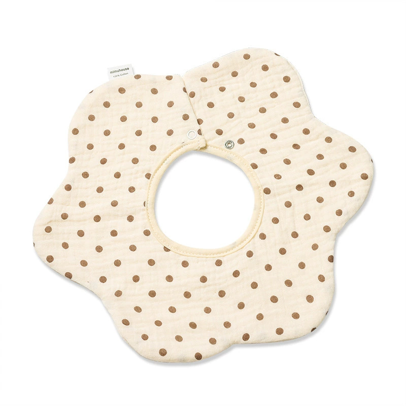 Babero de Pétalos de Gasa para Bebé de Gasa de Algodón, Transpirable, Absorbente de Agua, para Bebés image 182