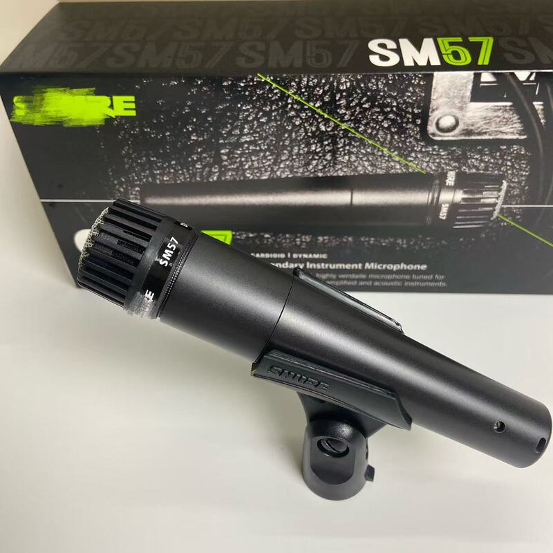 クロスボーダーサプライハイエンド有線ダイナミックSM57マイクプロフェッショナル録音ダビング放送楽器ピックアップマイク|undefined