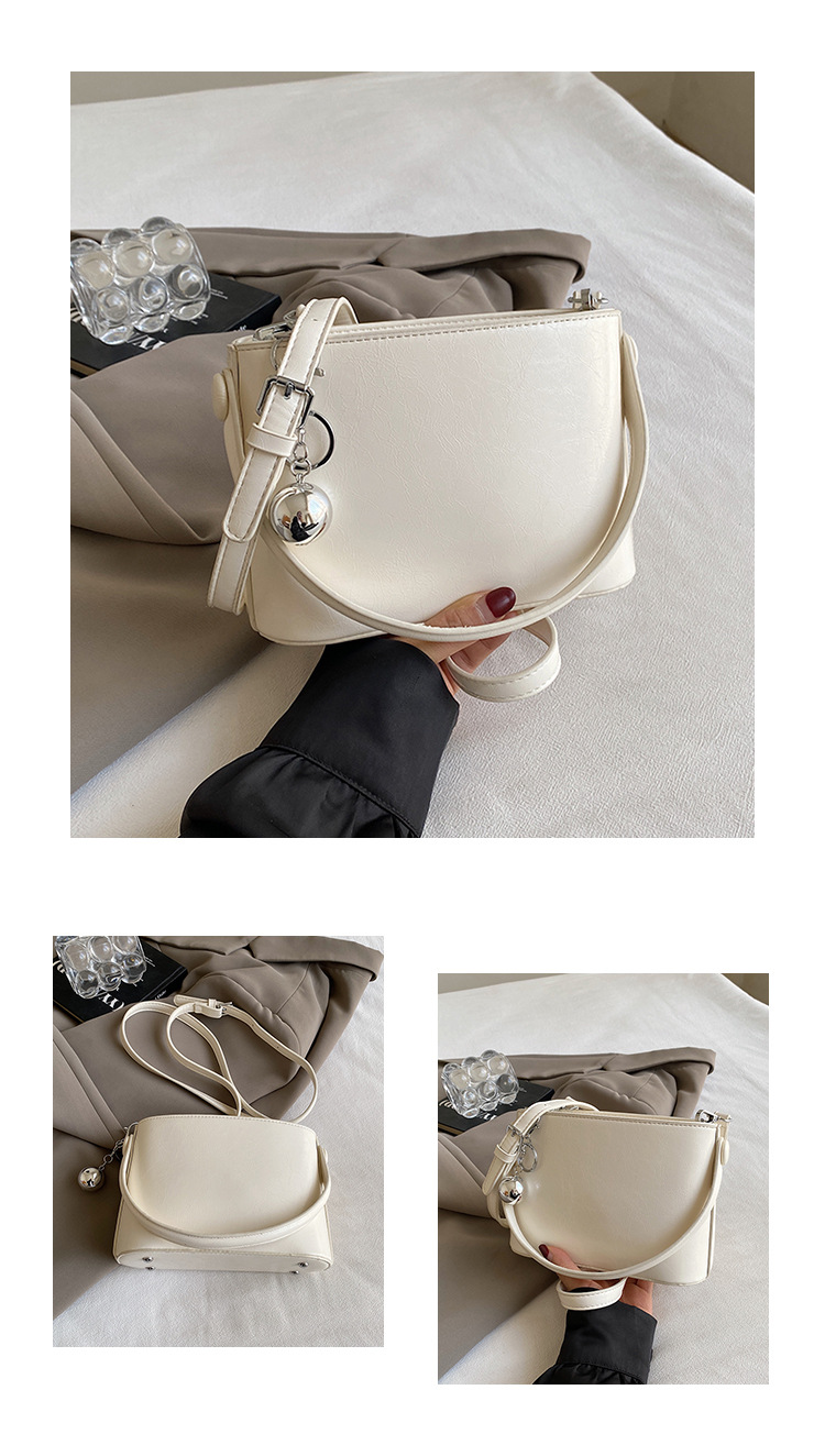 New 2024 niche fragrance style single shoulder crossbody bag, fashionable and versatile Korean version small bag_voghion.com