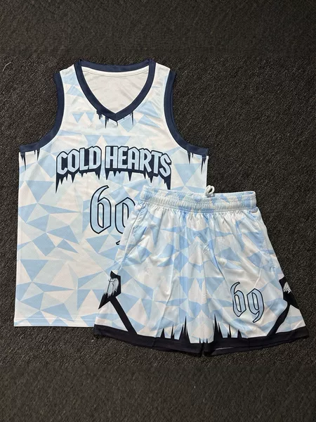 Full-Body Printed Basketball Uniforms, Customized American-Style Free-Printed Sets, Men's and Women's Student Competition Training Uniforms, Breathable and Quick-Drying Jerseys