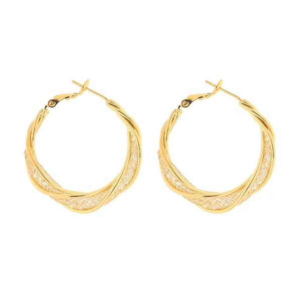 Universal earrings with pigtail