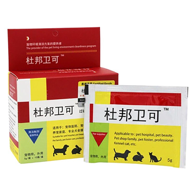 DuPont Weike Дезинфицирующее средство для домашних животных Официальный дезинфицирующий порошок для домашних животных Дезодорация Маленькие собачьи чумы и кошачьи бедствия