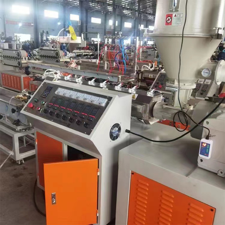 广州源头厂家 TPE止血带挤出生产设备 扁TPE弹力止血带挤出机