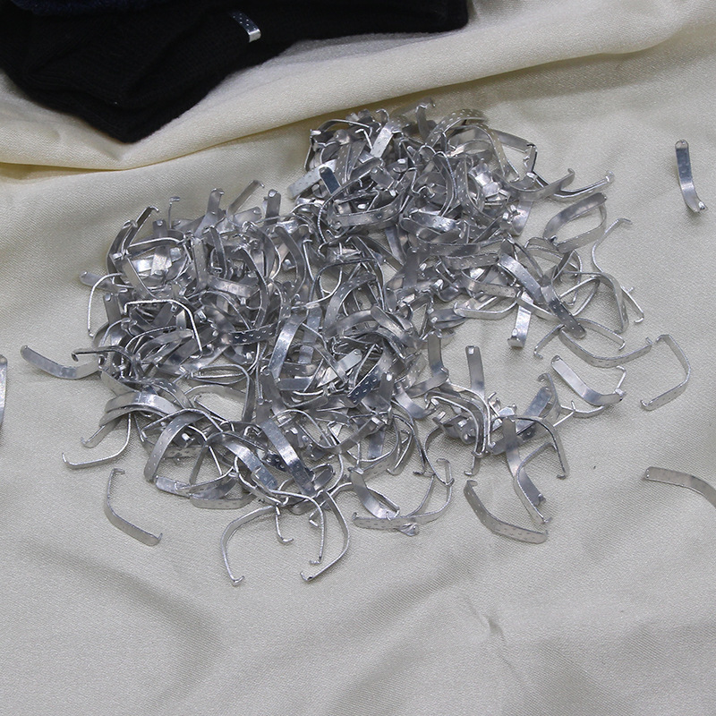 Socks aluminum buckle fixed socks special packaging aluminum buckle disposable buckle packaging clip buckle socks buckle buckle aluminum clip