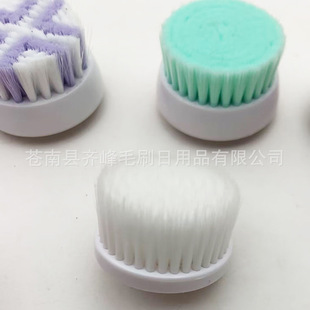 Customized Colorful Soft Bristle Brush Facial Cleansing Beauty Brush Head Electric Facial Cleansing Instrument Brush Exquisite Facial Cleansing Brush Hair Transplantation Factory