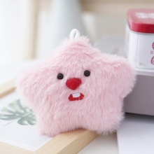 卡通毛绒胸针小熊玩偶公仔 吱吱叫星星海狸挂件包包diy服饰配件