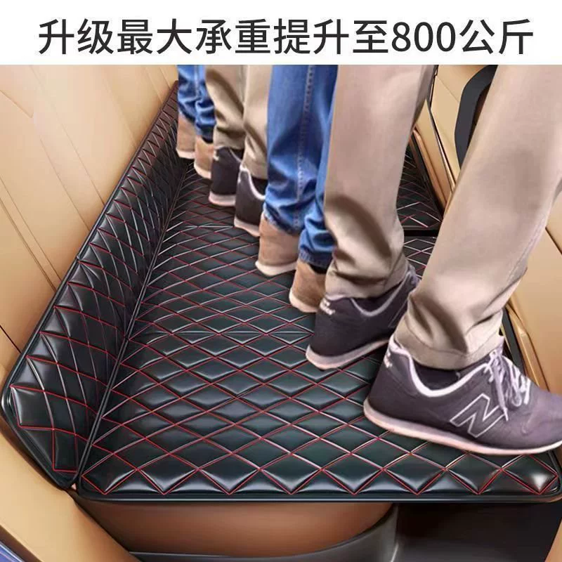 Автомобильное ненадувное заднее сиденье, складная кровать, автомобильный внедорожник, задний спальный коврик, дорожный матрас, автомобильный сон в автомобиле