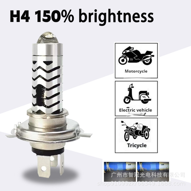 Luz LED para motocicleta, mini lente bi-xenón, foco ultrabrillante para vehículos eléctricos y triciclos, envío directo del fabricante. image 7