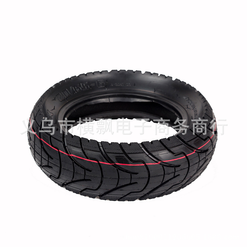 80/65-6/255x80 Scooter Eléctrico neumático exterior 10*3,0 neumático engrosado fuera de la carretera