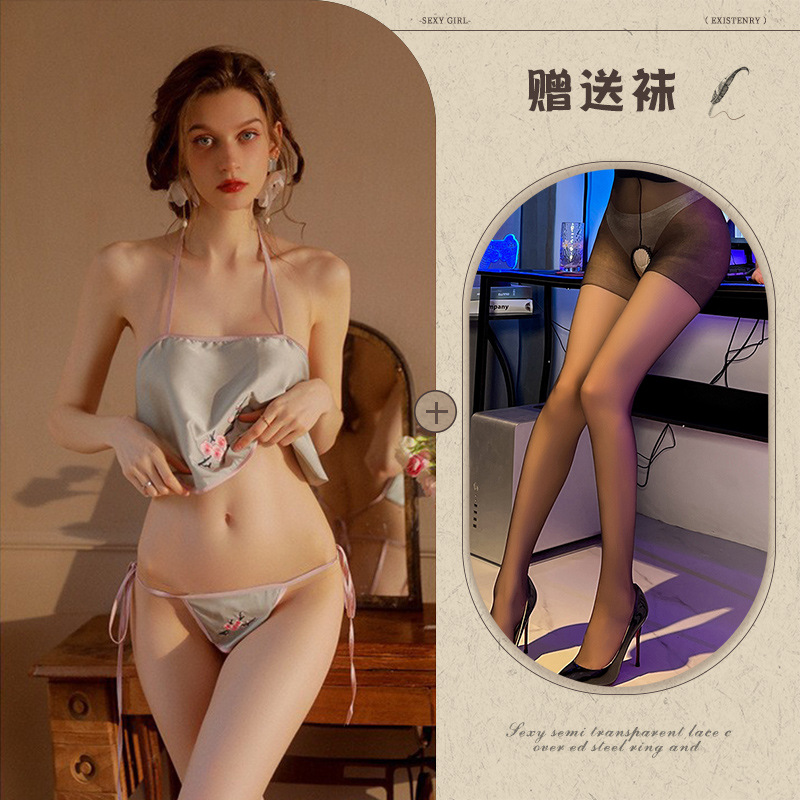 녹색 + 검정색 가랑이 없는 양말
