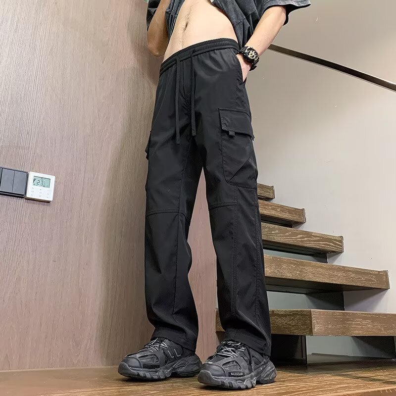 American-Style Work Pants for Men, Loose Straight-Leg Casual Long Pants, 2026 New Versatile Wide-Leg Sports Pants for Men American-Style Work Pants for Men, Loose Straight-Leg Casual Long Pants, 2026 New Versatile Wide-Leg Sports Pants for Men