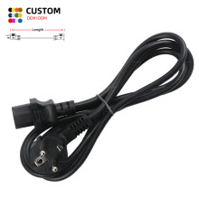 �W�޲��^3ᘹ�IEC 60320 C13�@ʾ��ĸ�Դ����ɫ